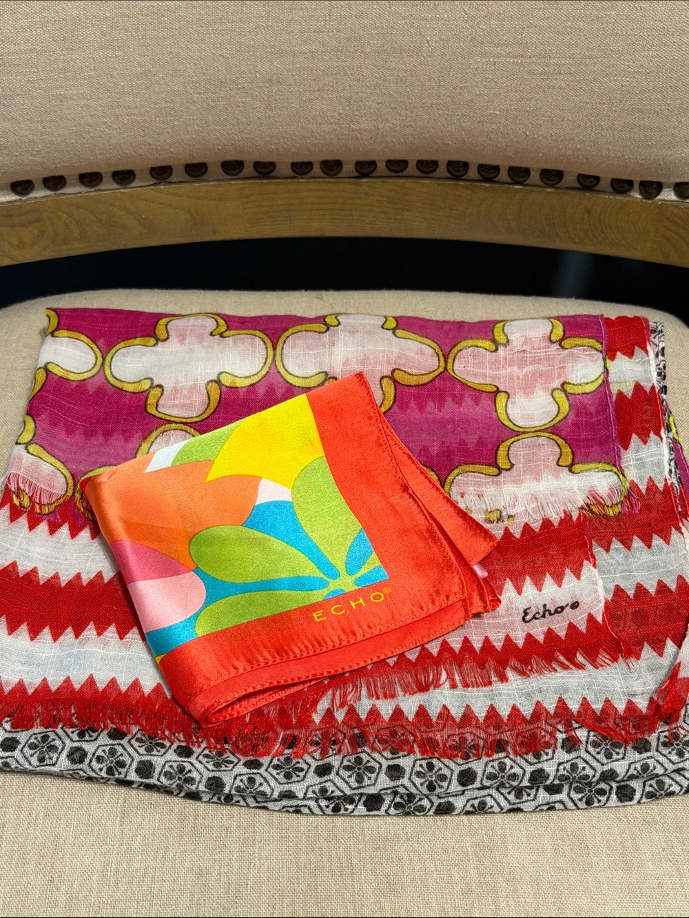Echo Multicolor Scarf/Kerchief Bundle